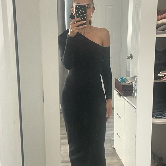 Off the shoulder sweater dress - Picture 8 of 8